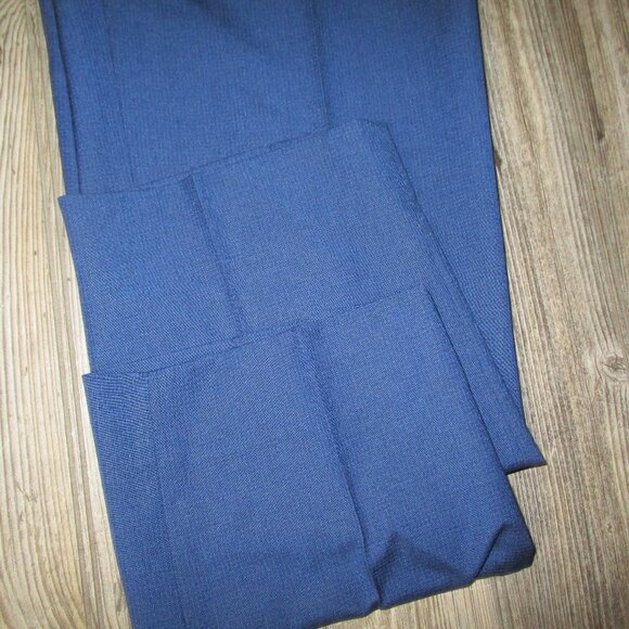 COMBATANT GENTLEMEN Blue Mini Windowpane Pants Size 30X30 Msre 31.5x29 - Picture 12 of 12